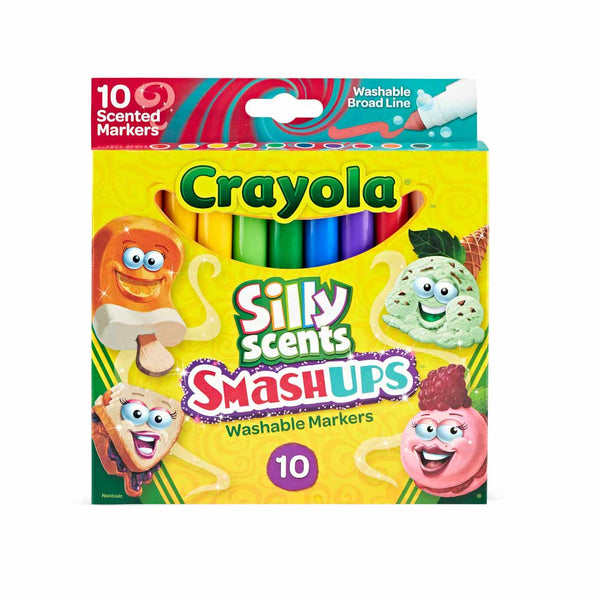 Marcadores Silly Scents de colores Smash Ups (10)