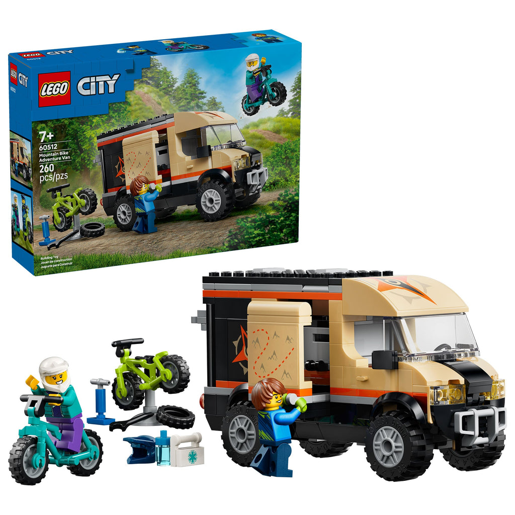 Camioneta de Aventura con Bicis de Montaña