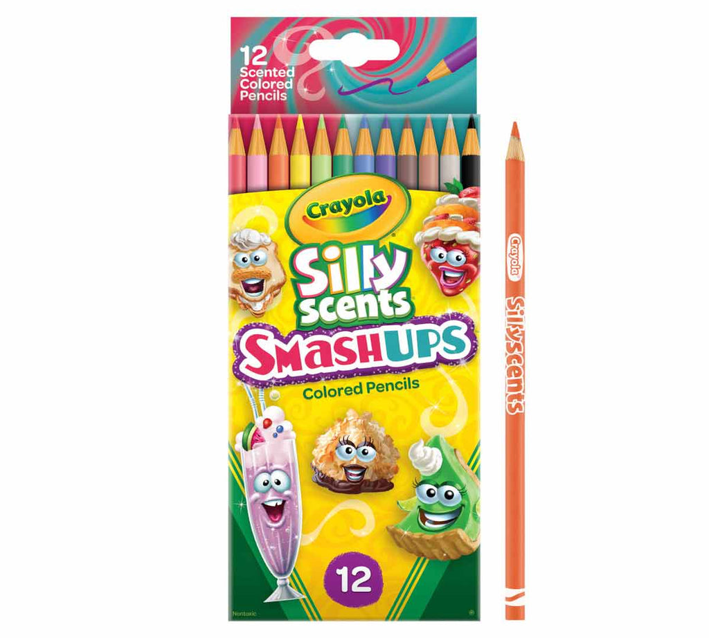 Lápices Silly Scents de colores Smash Ups (12)