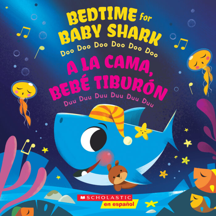 Libro Bedtime for Baby Shark / A la cama, Bebé Tiburón