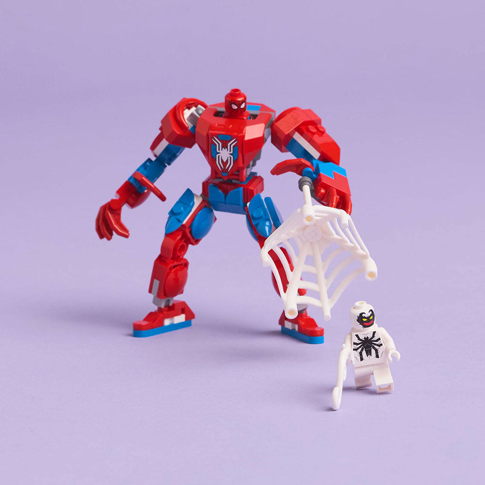 Armadura Robótica de Spider-Man vs. el Anti-Venom