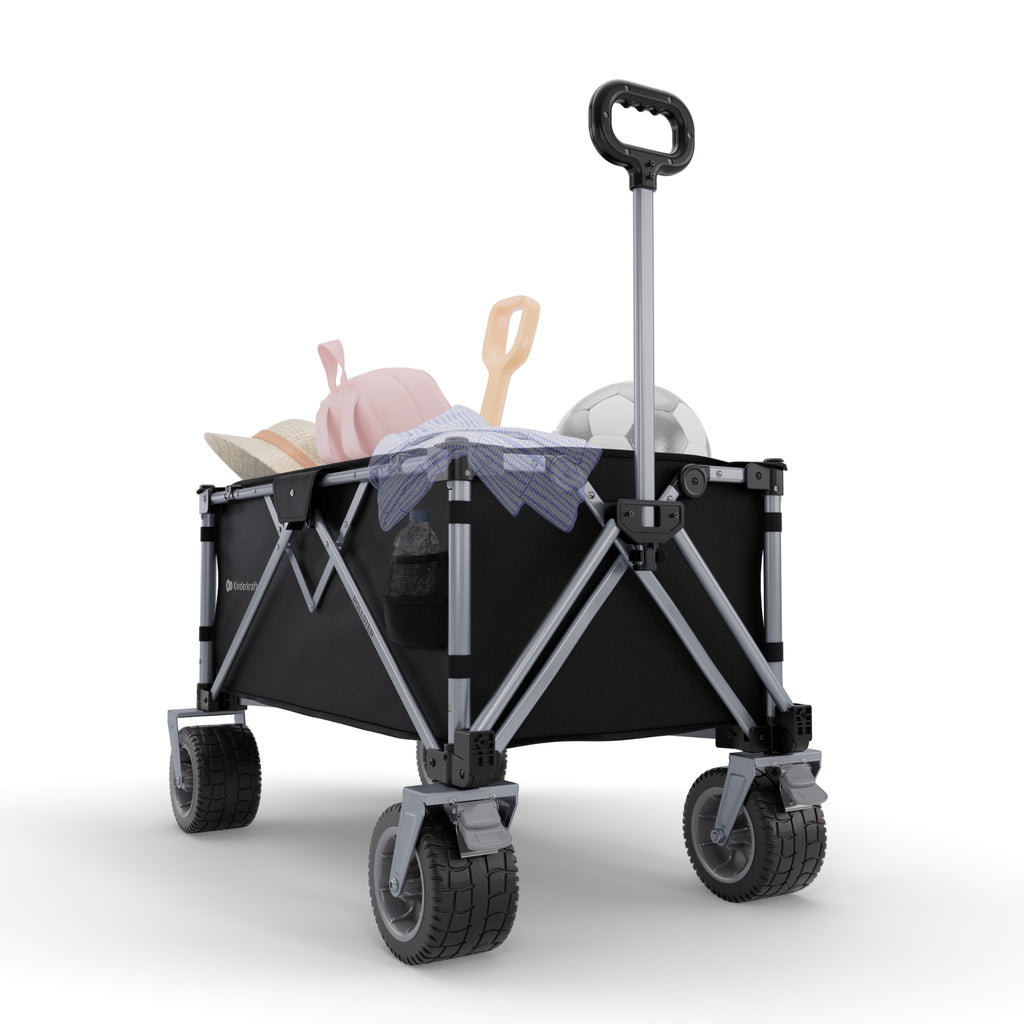 Carrito de transporte plegable ROLLSTER - Negro