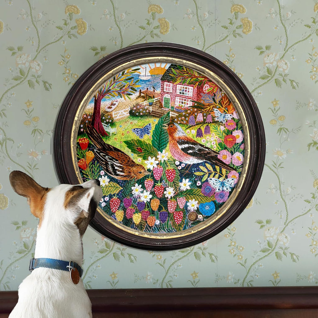 Puzzle redondo 500 piezas Birds by the Sea