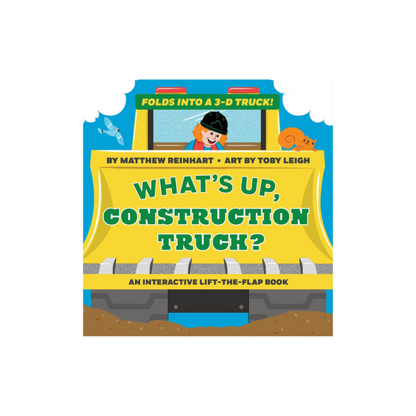 Libro Pop-Up 3D: What's up, Construction Truck?