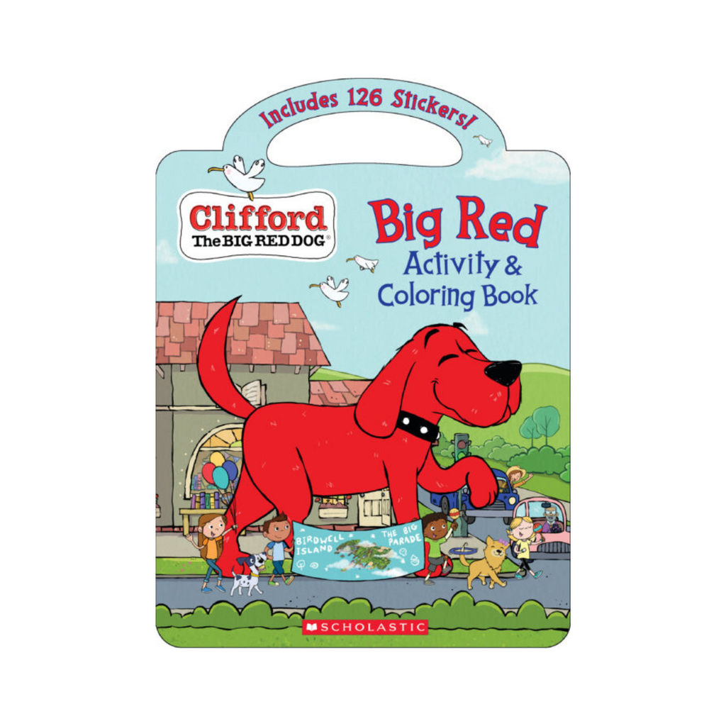 Libro de actividades Clifford: Big Red Activity & Coloring Book