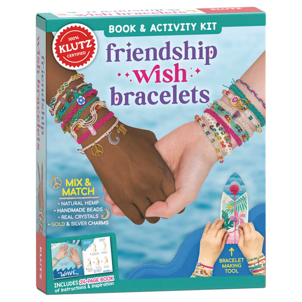 Libro Kit: Pulseras friendship wish