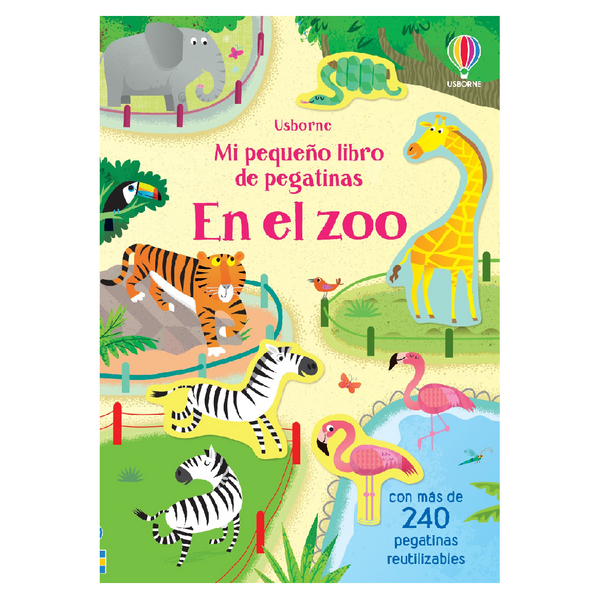 Mi pequeño libro de pegatinas - En el zoo