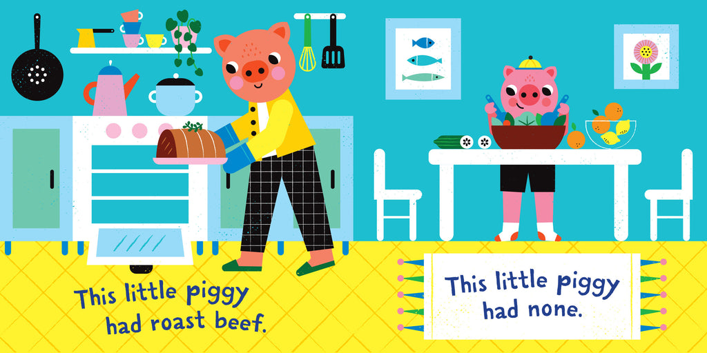 Libro Indesctructible: This Little Piggy
