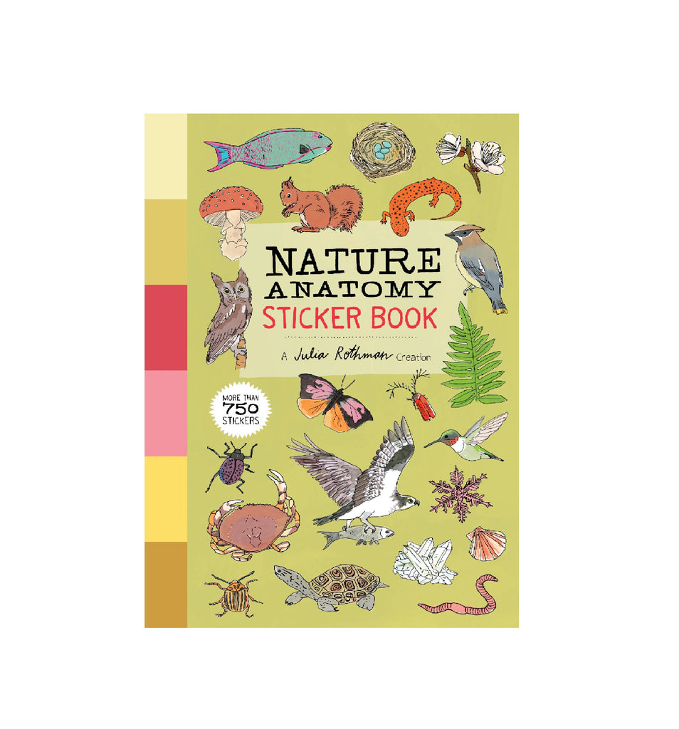 Libro de Stickers: Anatomía de la Naturaleza