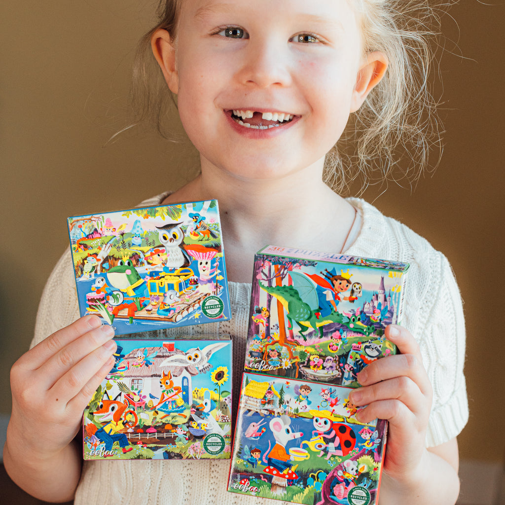 Mini Puzzle 36 piezas Cuentos de hadas