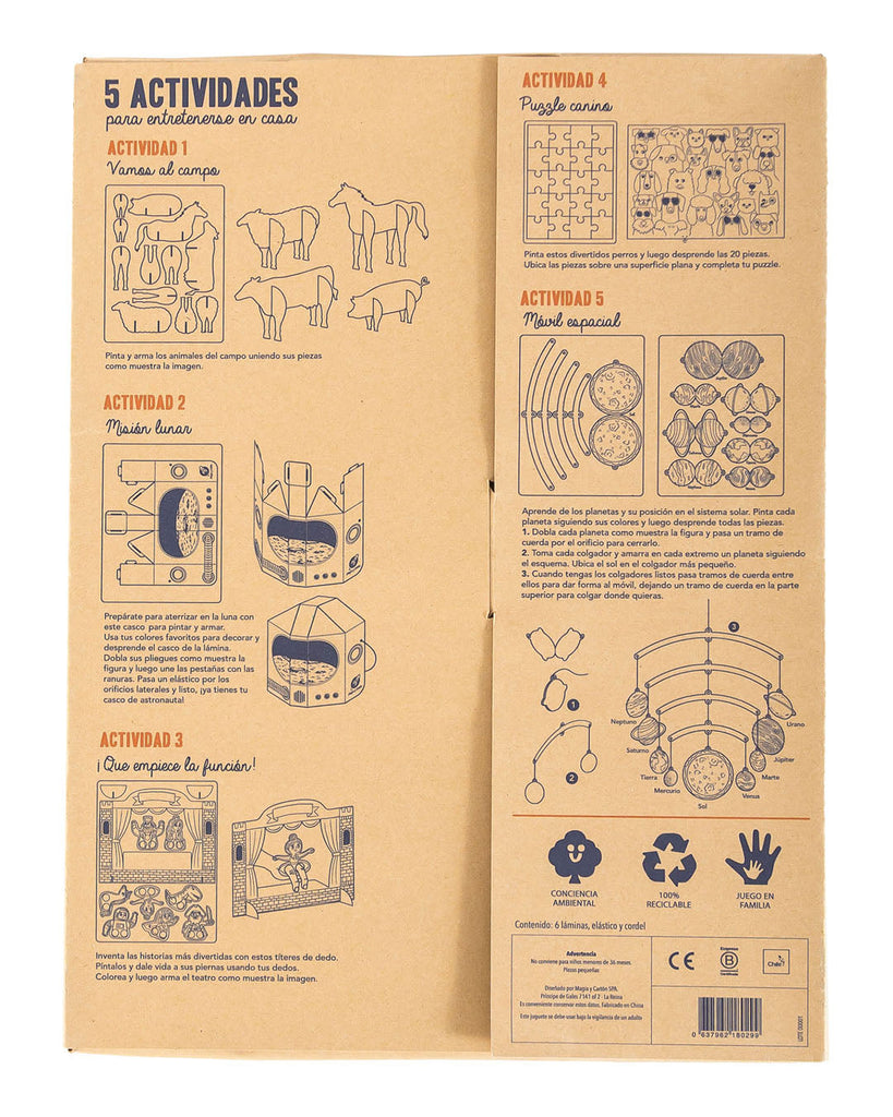 5 actividades para entretenerse en casa