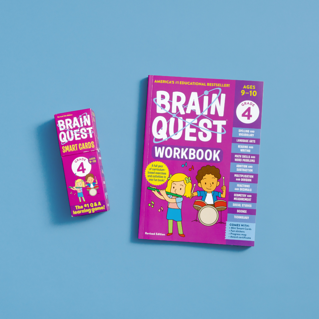 Brain Quest: 4to básico tarjetas inteligentes 5ta edición