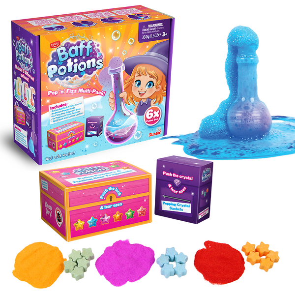 Kit Pociones Mágicas para el Baño - Colores y Espuma