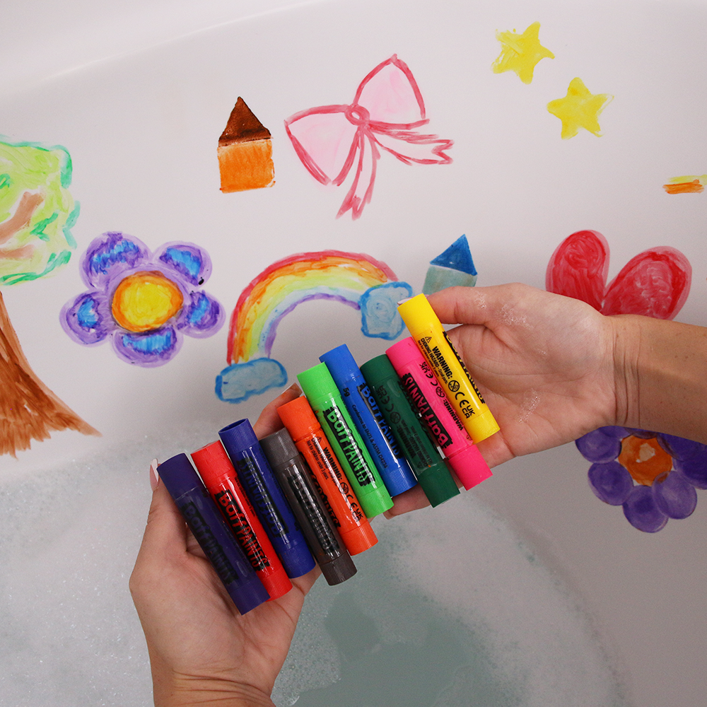 Kit Pinturas para la Tina con Libro para Colorear