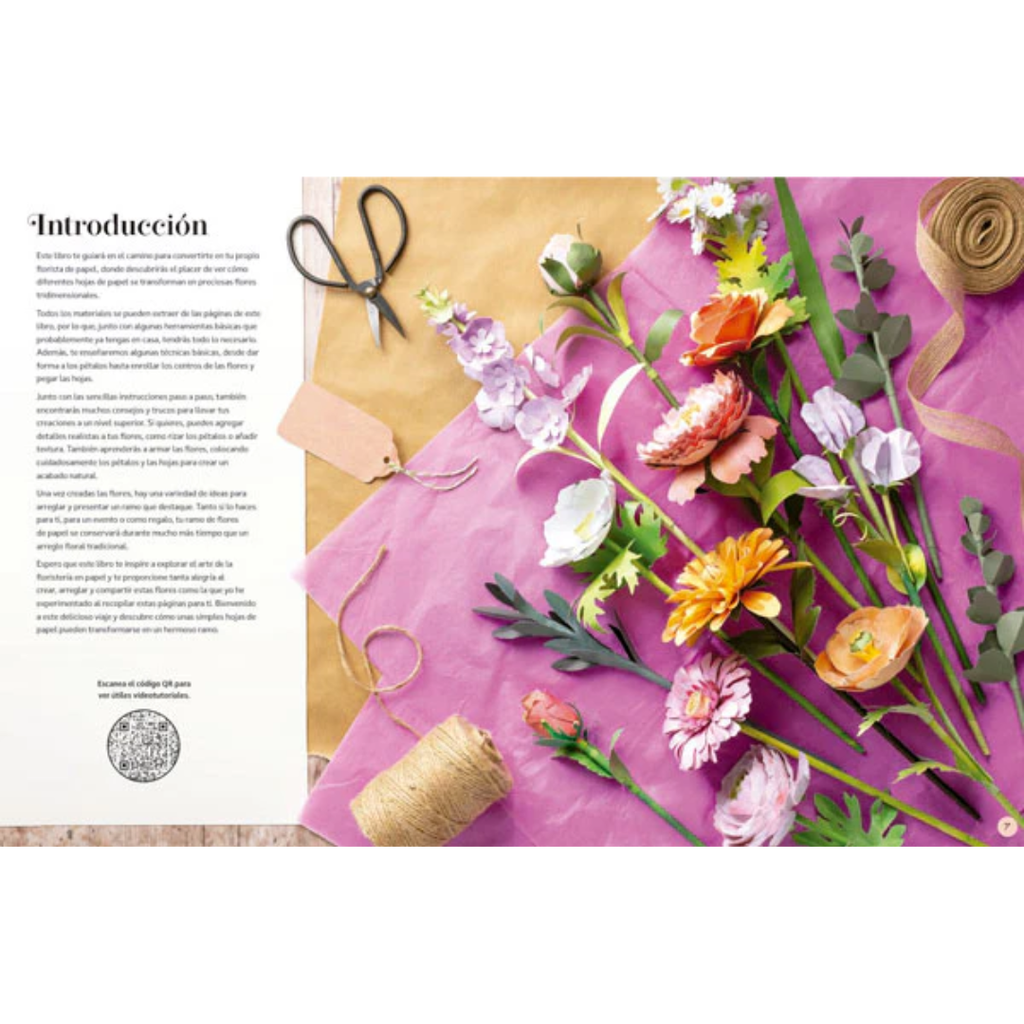 Flores de papel