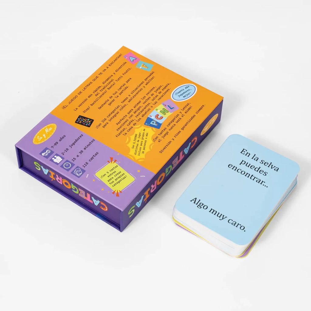 Categorías Juego de Mesa