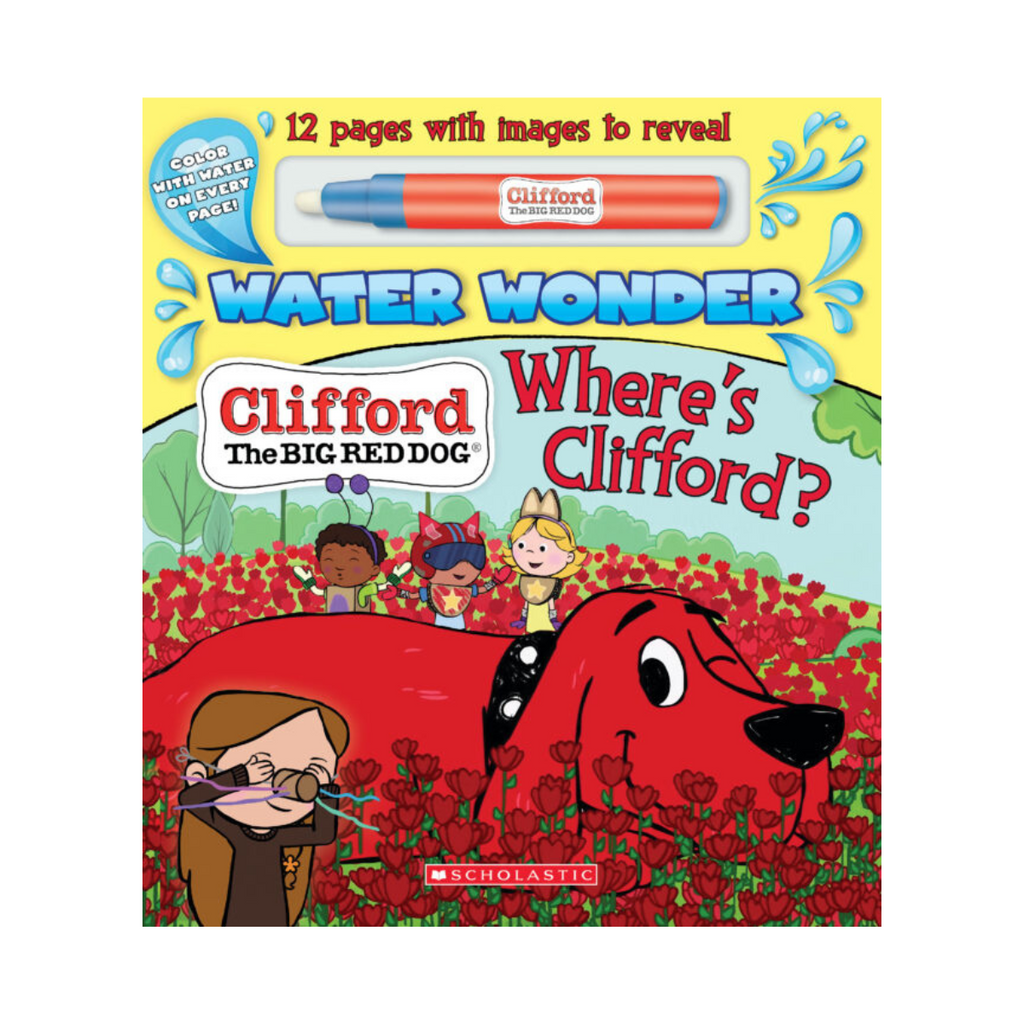 Libro mágico con agua - Where's Clifford?