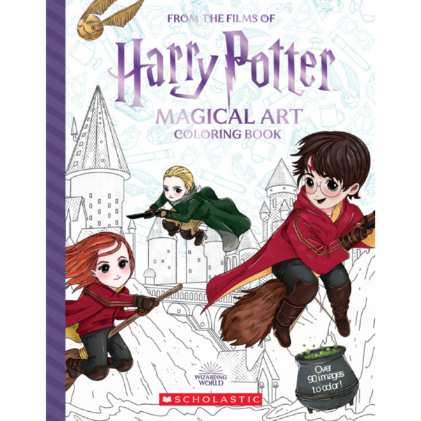 Harry Potter libro para colorear: Magical Art