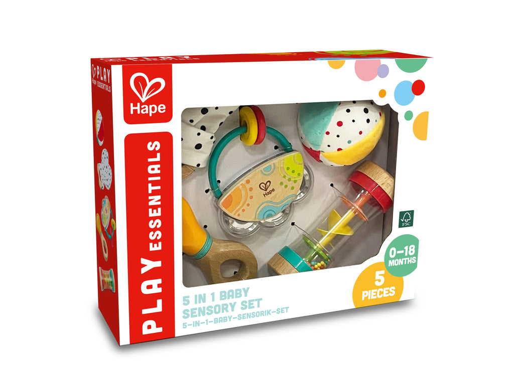 Set sensorial 5 en 1 para bebé