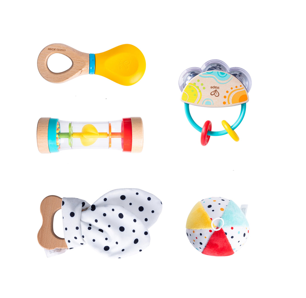 Set sensorial 5 en 1 para bebé