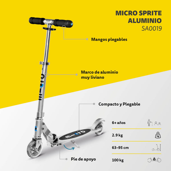 Scooter Micro Sprite Aluminio