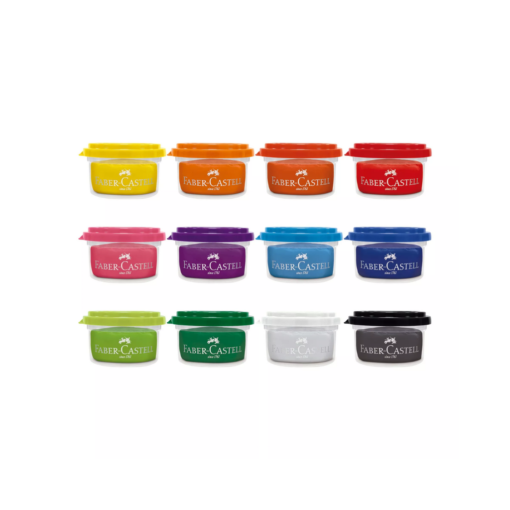 Plastilinas moldeables súper suaves estuche x12