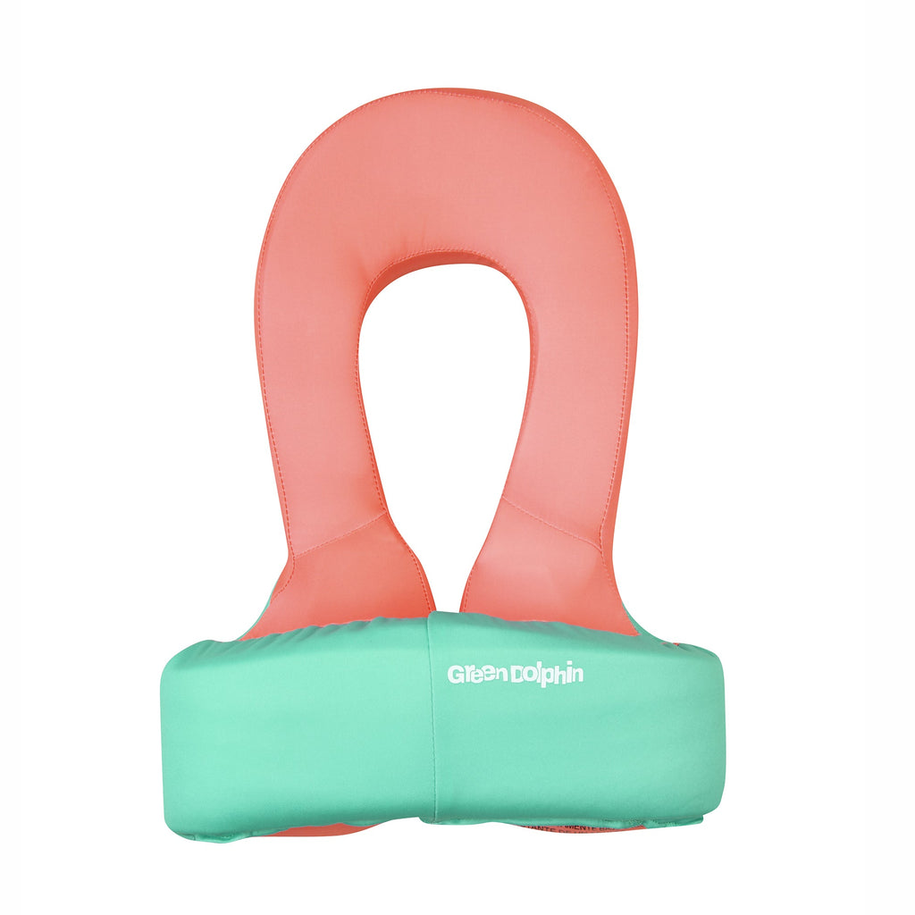 Chaleco Flotador Infantil Green Lock Verde Agua 19 a 30 kg