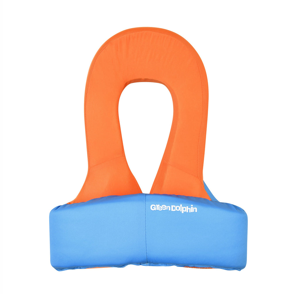 Chaleco Flotador Infantil Green Lock Celeste 19 a 30 kg