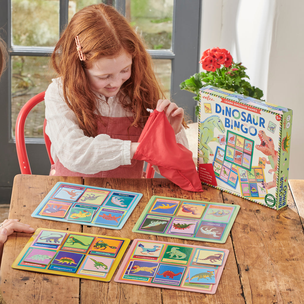 Bingo de Dinosaurios
