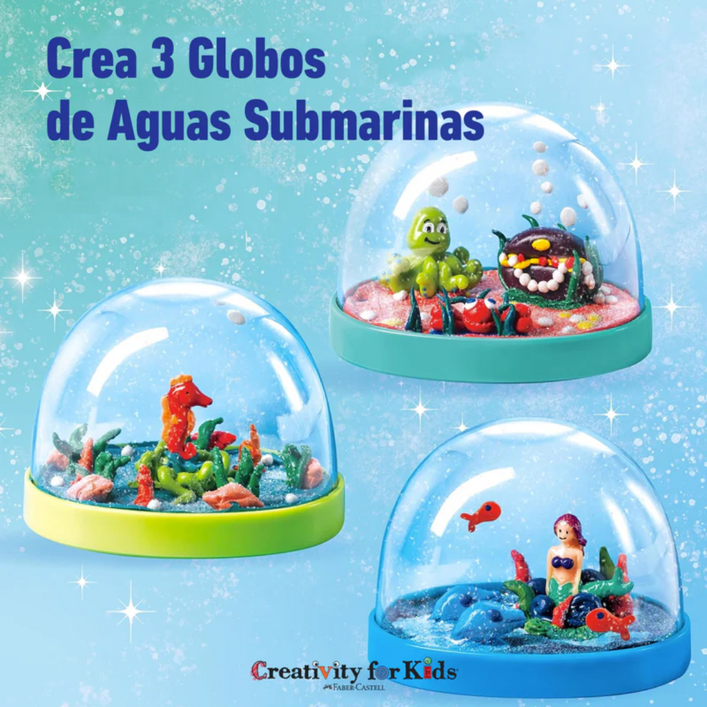 Creativity for Kids: Globos de nieve - Bajo el mar