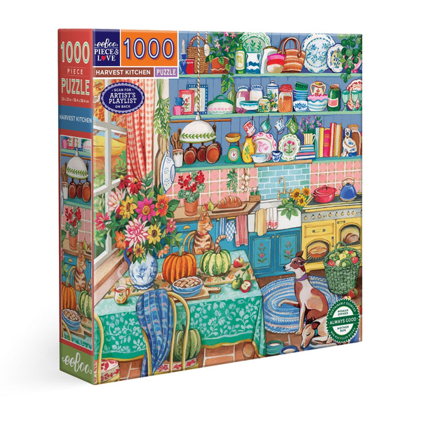 Puzzle 1000 piezas: Harvest Kitchen