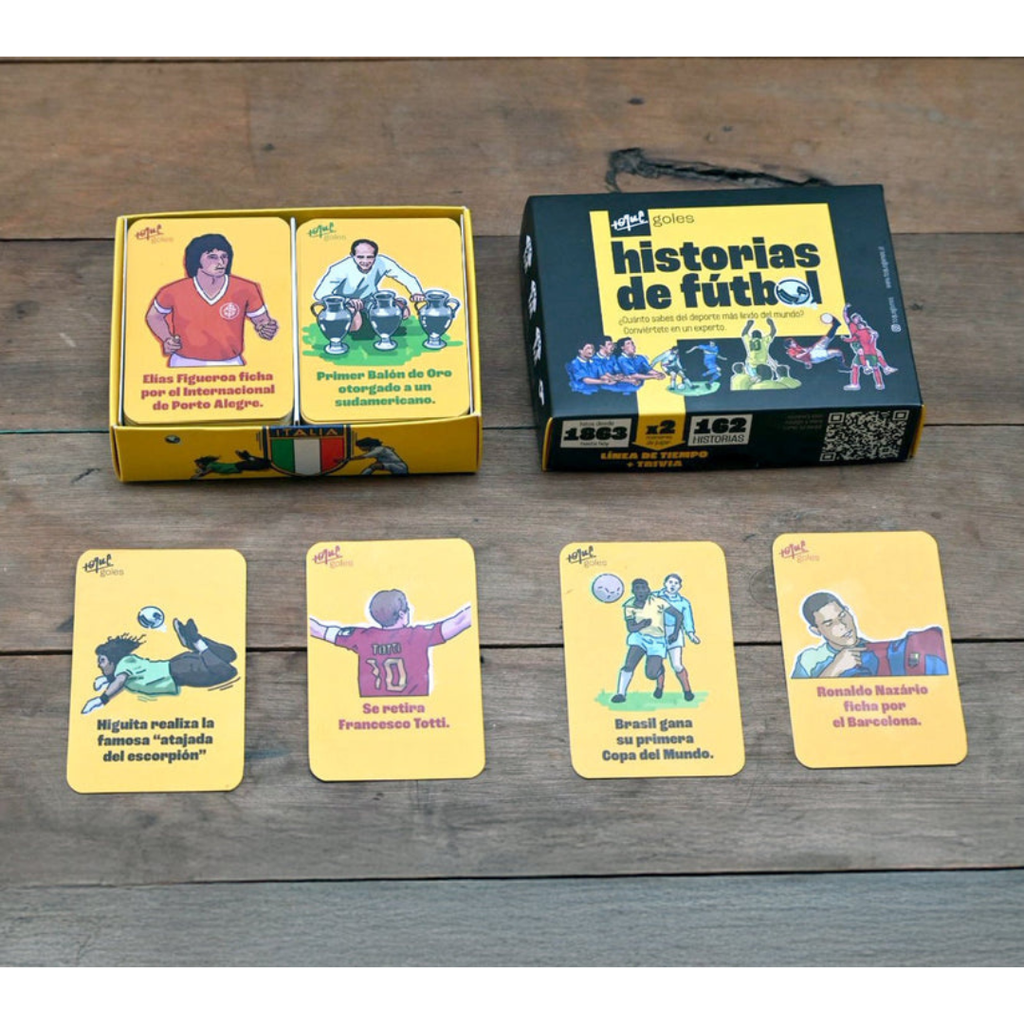 Juego de mesa Historias de fútbol