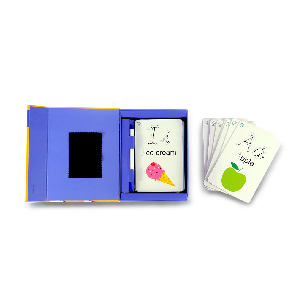 Tarjetas escribir y borrar - Abecedario