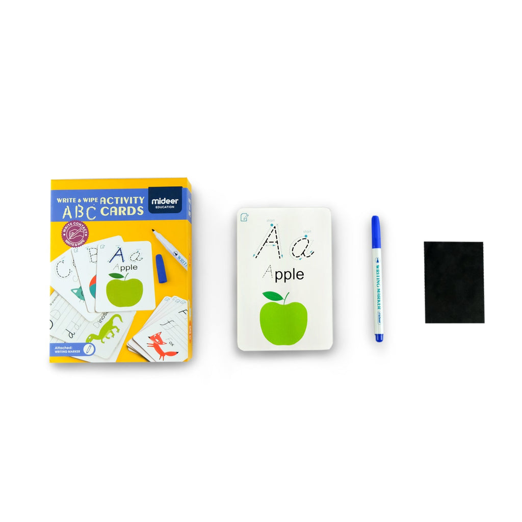 Tarjetas escribir y borrar - Abecedario