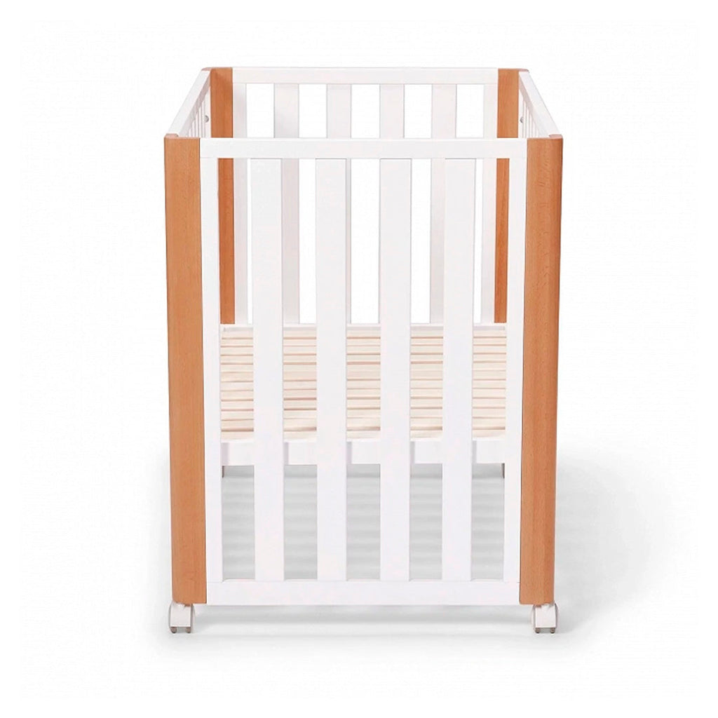 Cuna KOYA 4 en 1 cot madera + colchón blanco