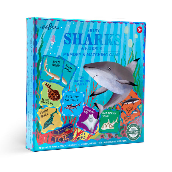 Memorice Brillante de Tiburones