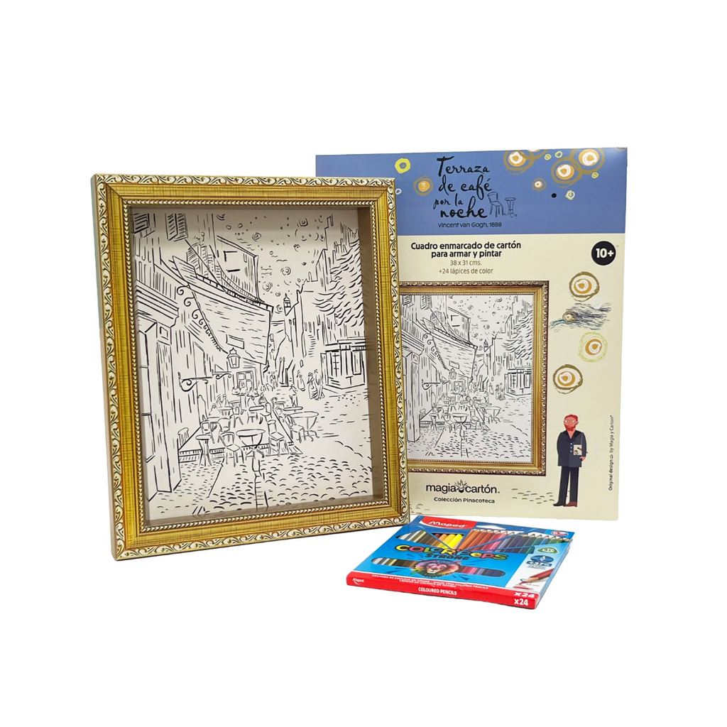 Cuadro Enmarcado para armar y pintar / Vincent Van Gogh