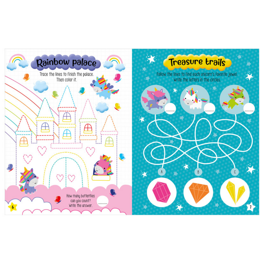 Libro de actividades: Create and Play Unicorns