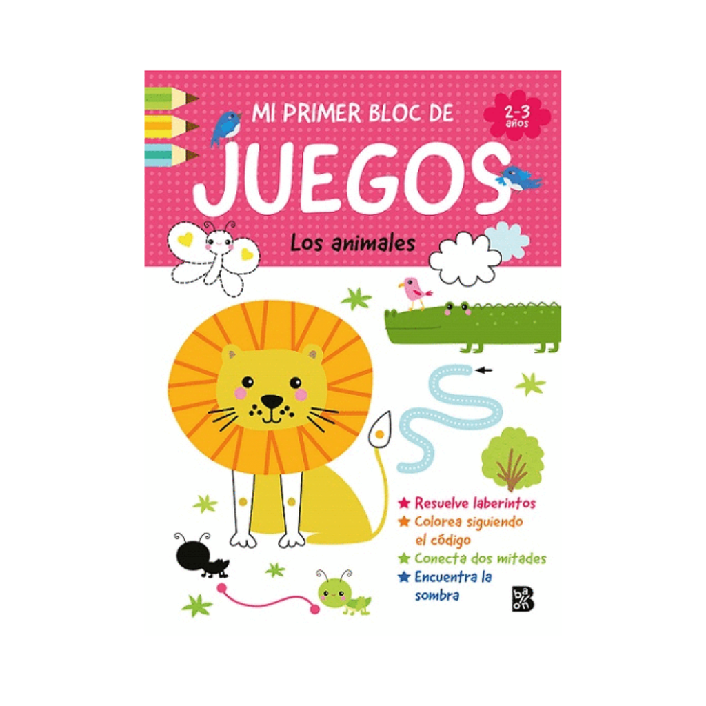 Mi primer de bloc de juegos - Los animales