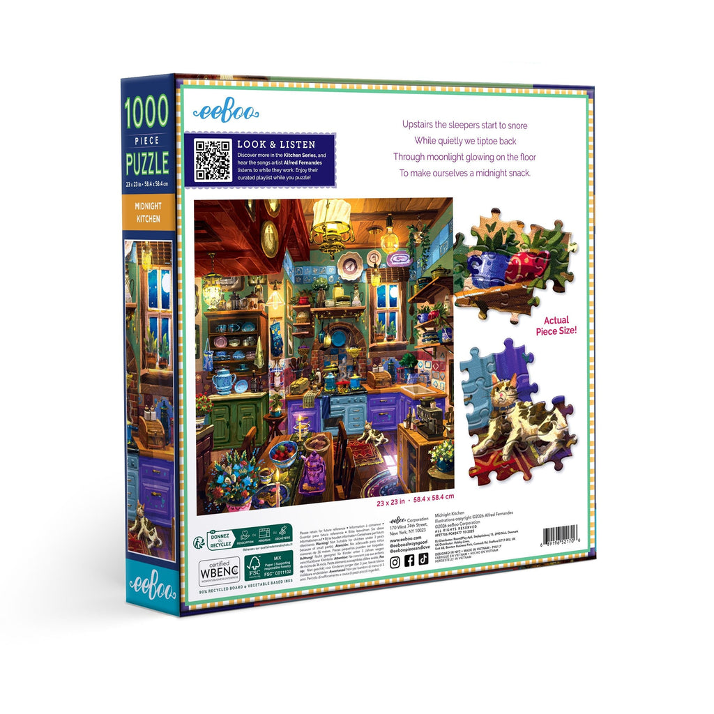 Puzzle 1000 piezas: Midnight Kitchen