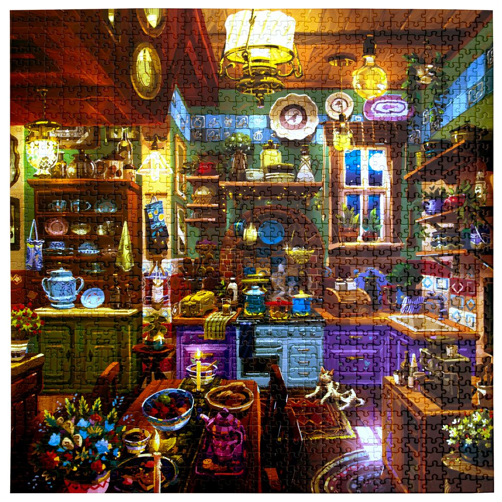 Puzzle 1000 piezas: Midnight Kitchen