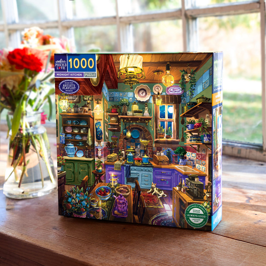Puzzle 1000 piezas: Midnight Kitchen
