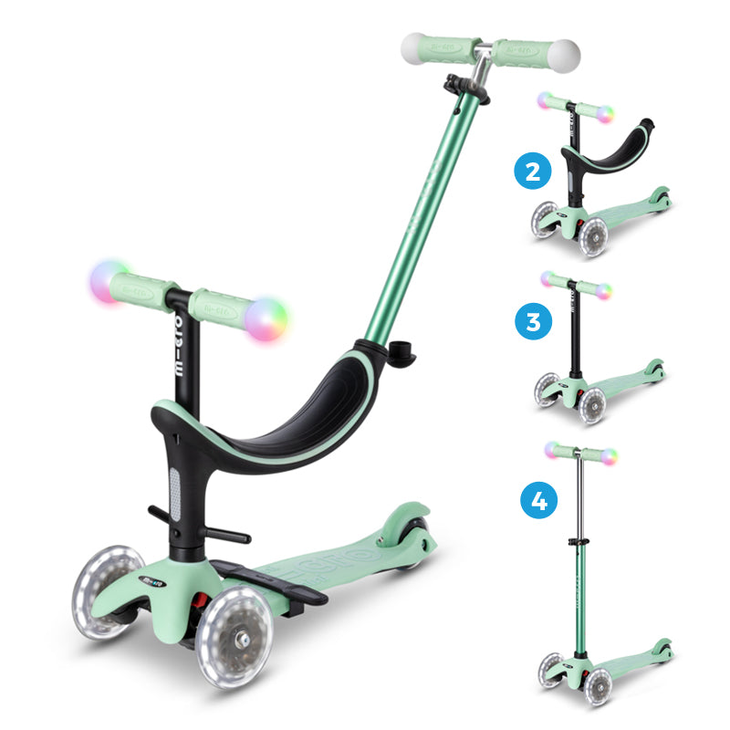 Scooter Micro Mini2grow LED Magic Menta