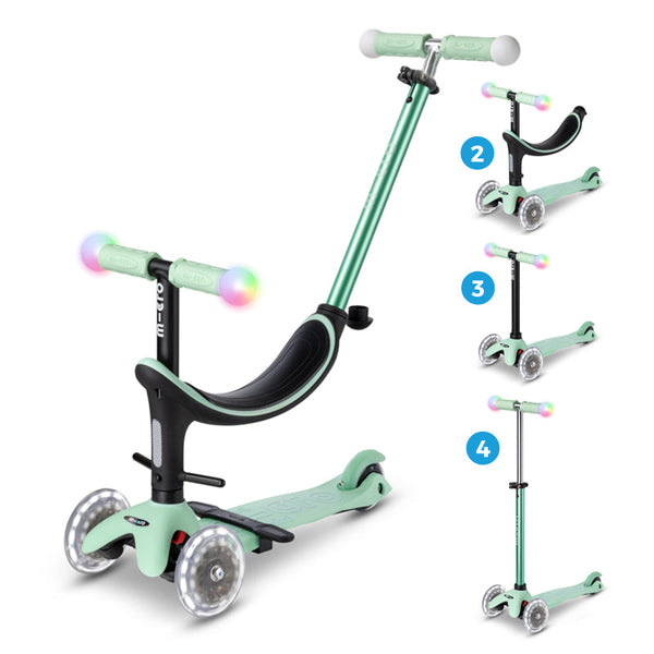 Scooter Micro Mini2grow LED Magic Menta