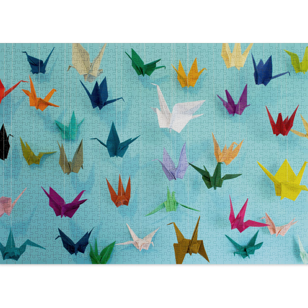 Puzzle 1000 piezas Origami (caja abollada)