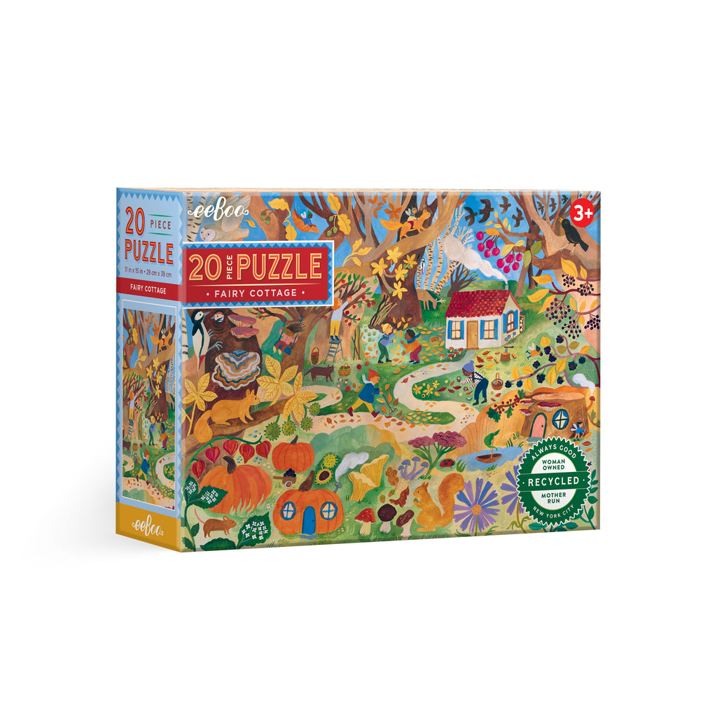 Puzzle 20 piezas Casita de hadas