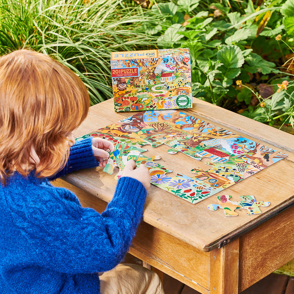 Puzzle 20 piezas Casita de hadas