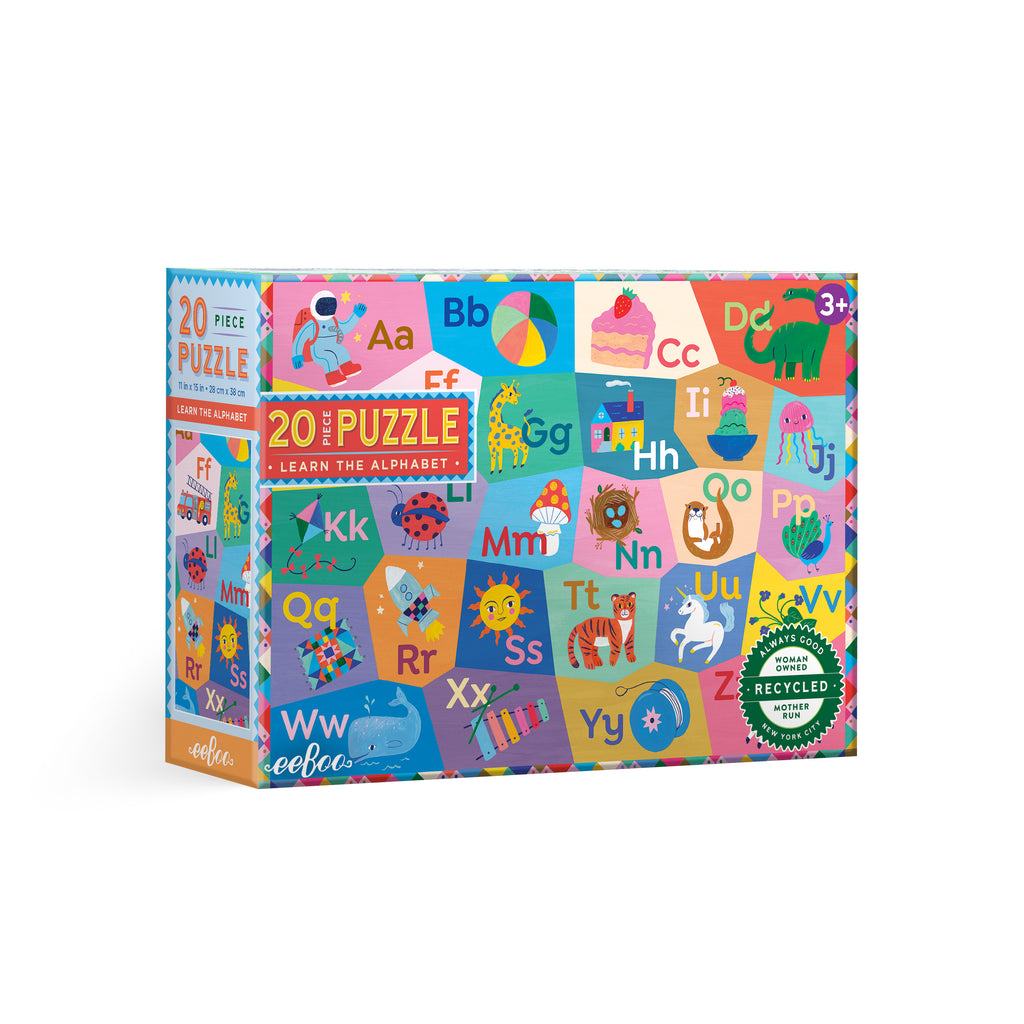 Puzzle 20 piezas Aprende el Alfabeto