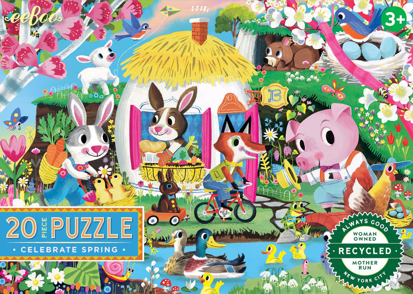 Puzzle 20 piezas Primavera