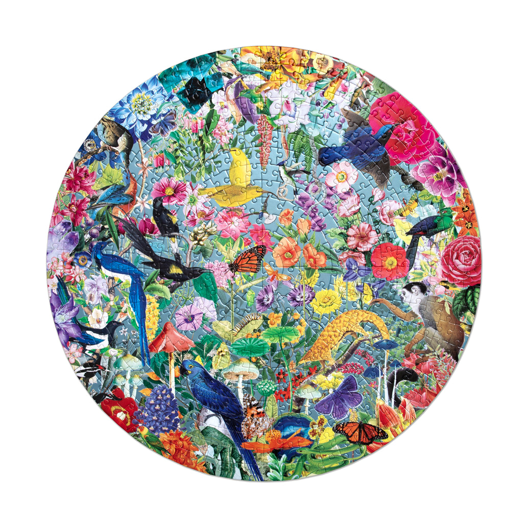 Puzzle redondo 500 piezas Paradise Garden